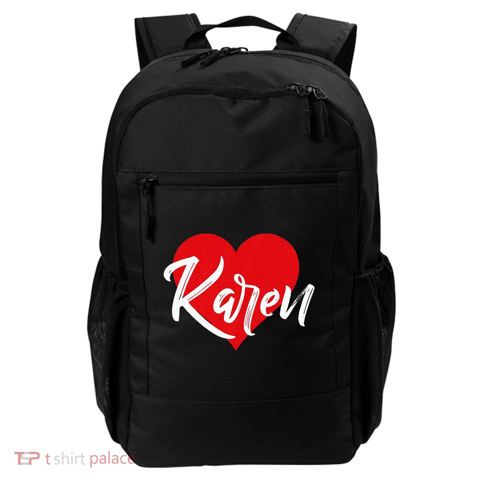 I Love Karen First Name Backpack