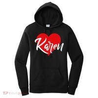 I Love Karen First Name Women's Hoodie thumb 0