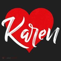 I Love Karen First Name Tumbler thumb 3