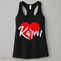 I Love Karen First Name Women's Tank Top thumb 3