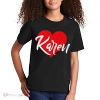 I Love Karen First Name Kids T-Shirt thumb 2