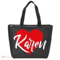 I Love Karen First Name Tote Bag thumb 0