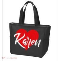 I Love Karen First Name Tote Bag thumb 3