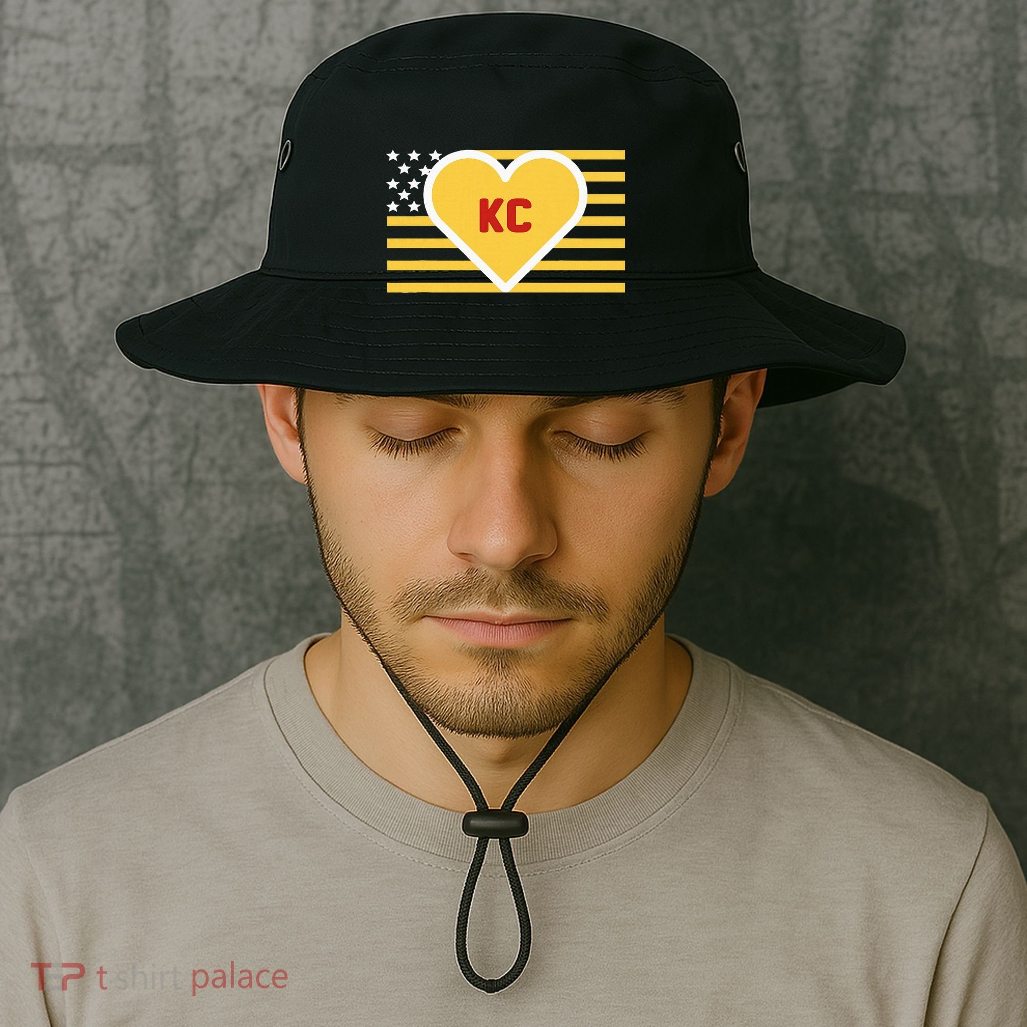 I Love Kansas City Kc Bucket Hat