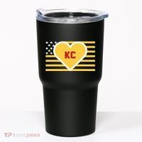 I Love Kansas City Kc Tumbler thumb 0