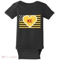 I Love Kansas City Kc Baby Bodysuit thumb 0