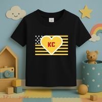 I Love Kansas City Kc Toddler T-Shirt thumb 3