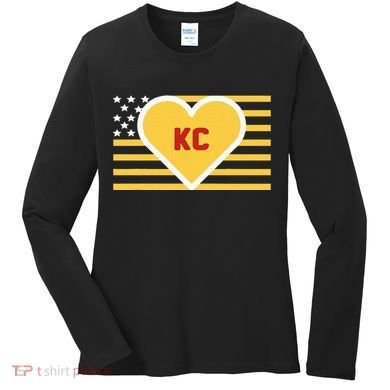 I Love Kansas City Kc Women's Long Sleeve Shirt