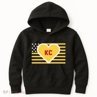 I Love Kansas City Kc Kids Hoodie thumb 0