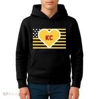 I Love Kansas City Kc Kids Hoodie thumb 4