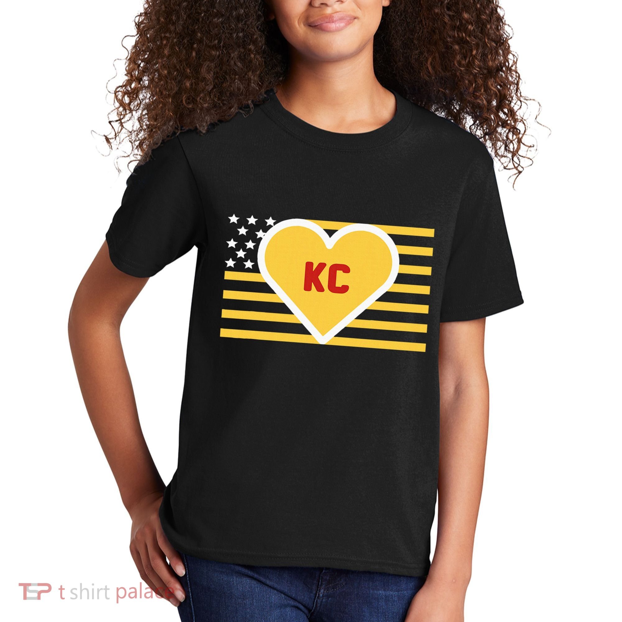 I Love Kansas City Kc Kids T-Shirt