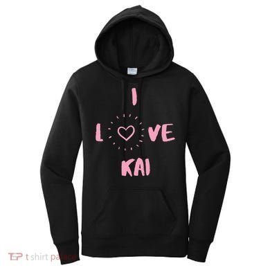 I Love Kai I Heart Kai Fun Kai Women's Hoodie