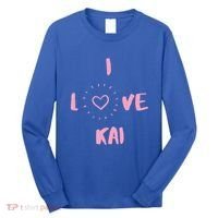 I Love Kai I Heart Kai Fun Kai Long Sleeve Shirt thumb 0