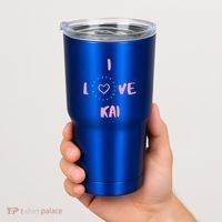 I Love Kai I Heart Kai Fun Kai Tumbler thumb 2