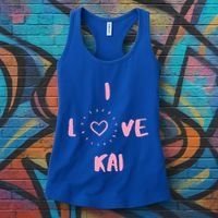 I Love Kai I Heart Kai Fun Kai Women's Tank Top thumb 3