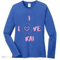 I Love Kai I Heart Kai Fun Kai Women's Long Sleeve Shirt thumb 0