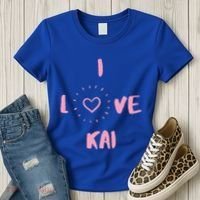 I Love Kai I Heart Kai Fun Kai Women's T-Shirt thumb 3