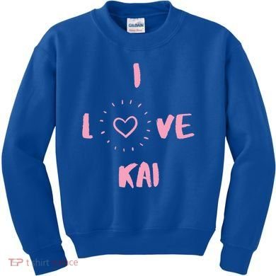 I Love Kai I Heart Kai Fun Kai Kids Sweatshirt