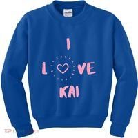 I Love Kai I Heart Kai Fun Kai Kids Sweatshirt thumb 0