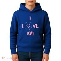 I Love Kai I Heart Kai Fun Kai Kids Hoodie thumb 4