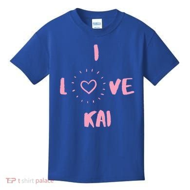 I Love Kai I Heart Kai Fun Kai Kids T-Shirt