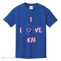 I Love Kai I Heart Kai Fun Kai Kids T-Shirt thumb 0