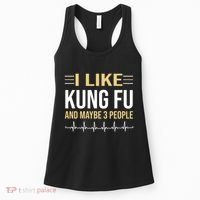 I Like Kung Fu And Maybe 3 People Women's Tank Top thumb 0