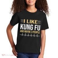I Like Kung Fu And Maybe 3 People Kids T-Shirt thumb 2