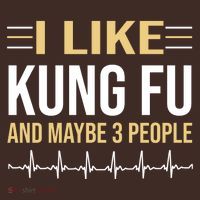 I Like Kung Fu And Maybe 3 People Coaster thumb 2