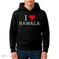 I Love Kamala Kids Hoodie thumb 4