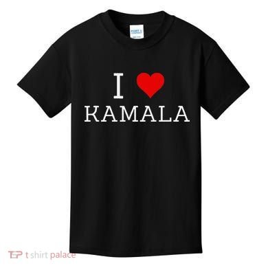 I Love Kamala Kids T-Shirt