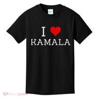 I Love Kamala Kids T-Shirt thumb 0
