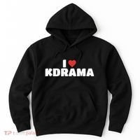 I Love Kdrama Hoodie thumb 0