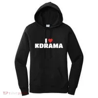 I Love Kdrama Women's Hoodie thumb 0