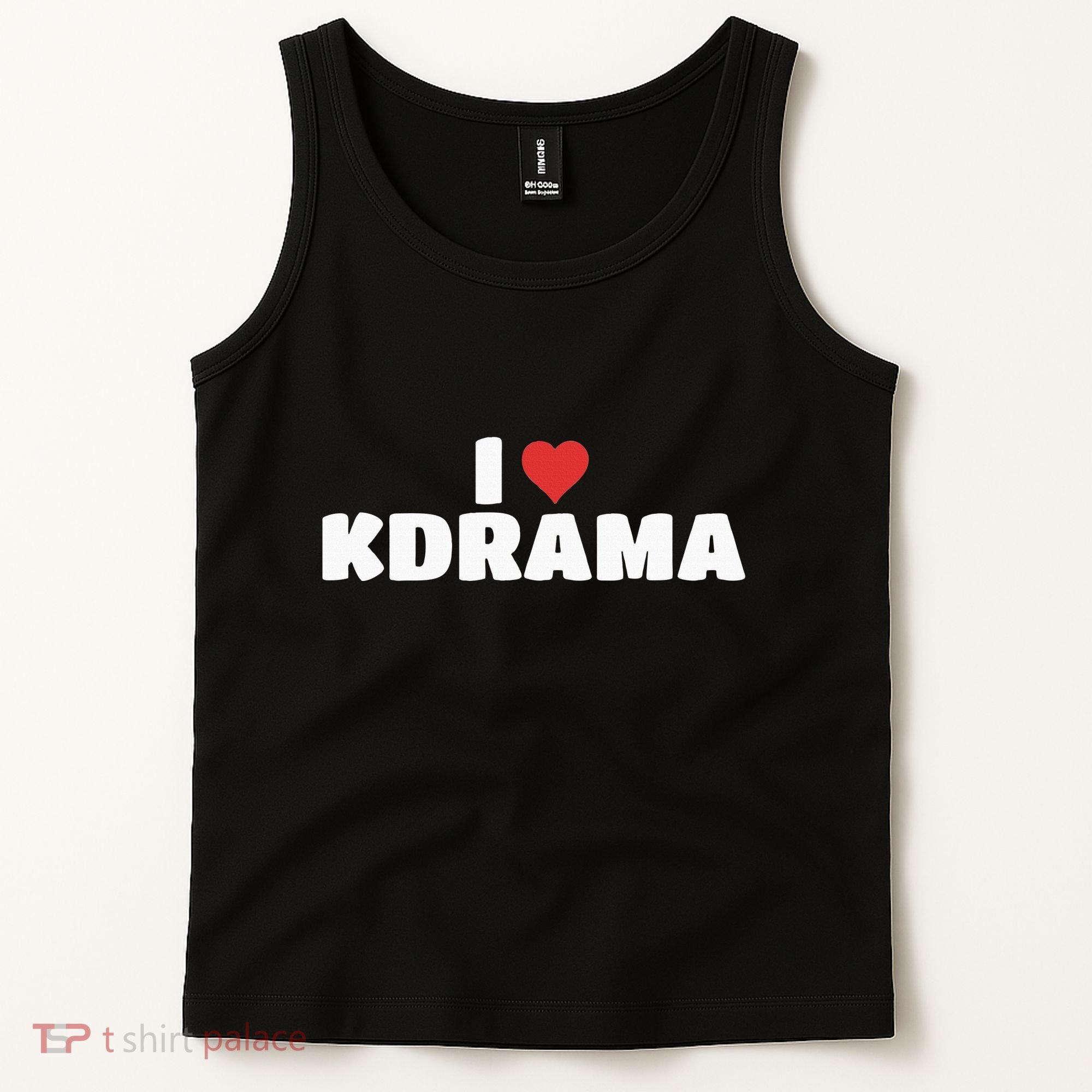 I Love Kdrama Tank Top