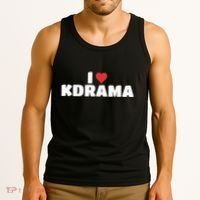 I Love Kdrama Tank Top thumb 3