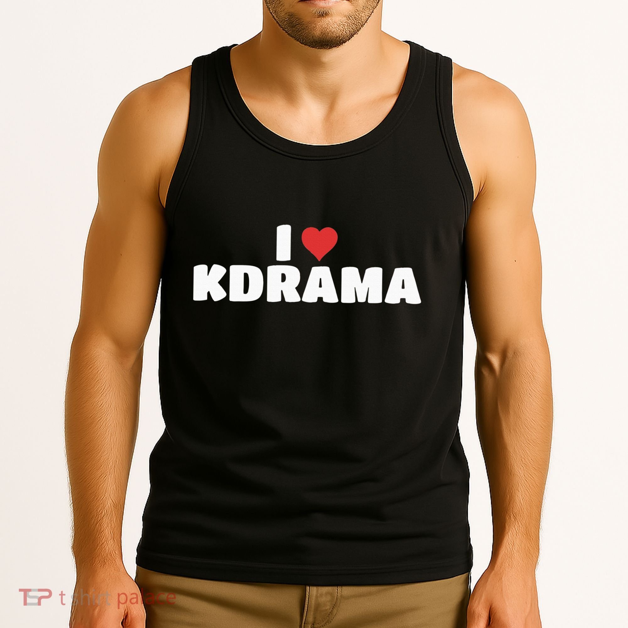 I Love Kdrama Tank Top