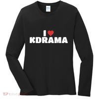 I Love Kdrama Women's Long Sleeve Shirt thumb 0