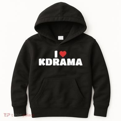 I Love Kdrama Kids Hoodie
