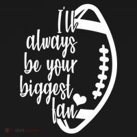 Ill Always Be Your Biggest Football Fan Toddler Hoodie thumb 2