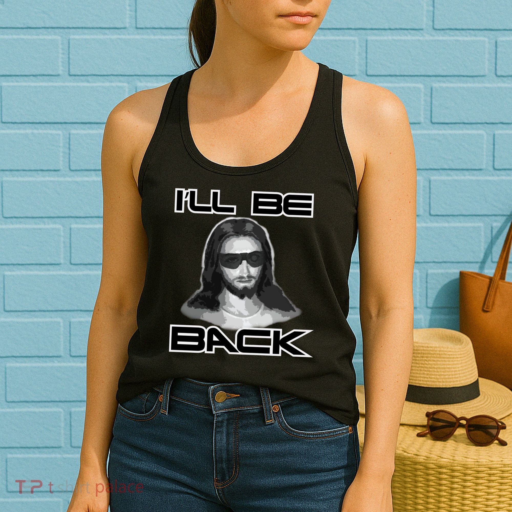 I'll Be Back Jesus Women's Tank Top