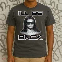 I'll Be Back Jesus T-Shirt thumb 3