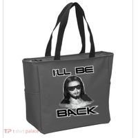 I'll Be Back Jesus Tote Bag thumb 2
