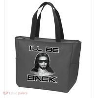 I'll Be Back Jesus Tote Bag thumb 3