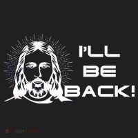 I'll Be Back Jesus Funny Tumbler thumb 3