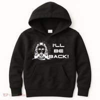 I'll Be Back Jesus Funny Kids Hoodie thumb 0