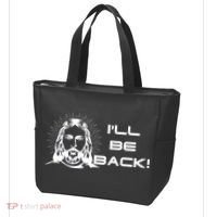 I'll Be Back Jesus Funny Tote Bag thumb 3