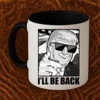 I'll Be Back Terminator Trump 2024 Election Coffee Mug thumb 2