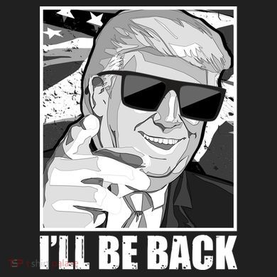 I'll Be Back Terminator Trump 2024 Election 12oz Stainless Steel Coffee Mug