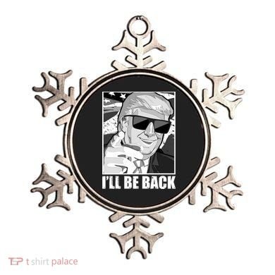 I'll Be Back Terminator Trump 2024 Election Ornament